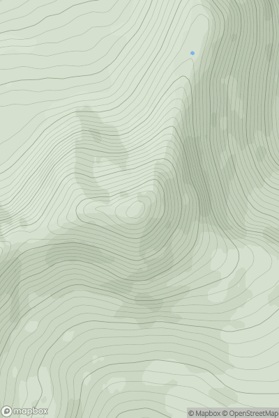 Thumbnail image for A' Chioch [Mull and Nearby Islands] showing contour plot for surrounding peak